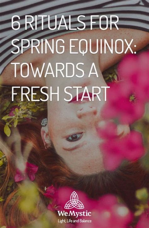 Create Rituals of Growth and Rebirth for the Vernal Equinox as a Wiccan